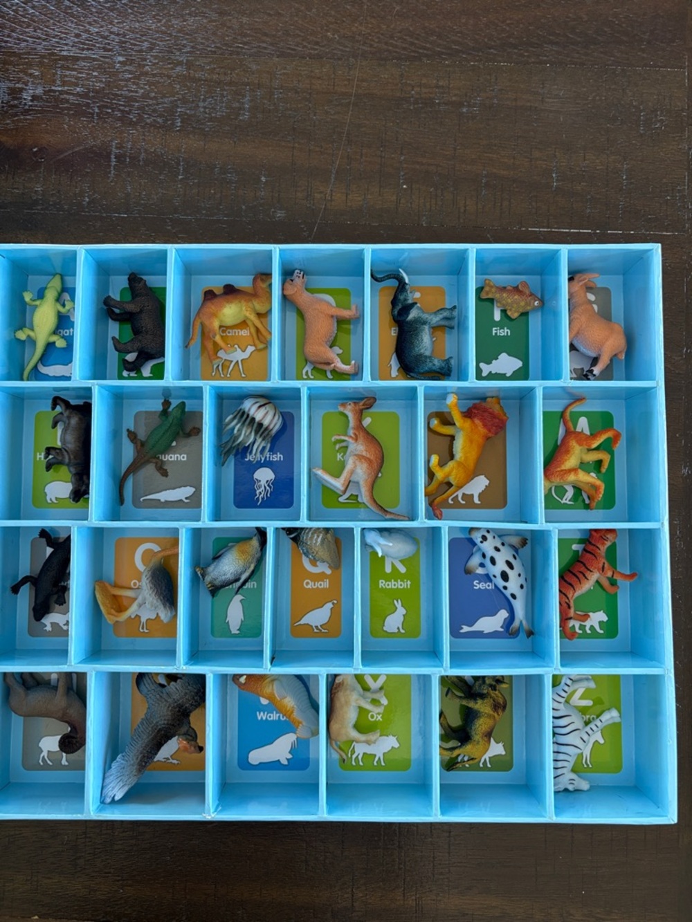 Lakeshore The Alphabet Zoo Educational Animal Matching Game - Multi-Color - Picture 3 of 4